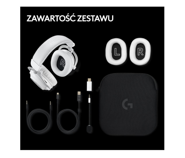 LOGITECH G PRO X 2 Lightspeed białe 981-001269 - 1145875 - zdjęcie 14